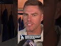 Freddie Freeman shares his perspective on the Dodgers getting swept #mlb #baseball #Dodgers