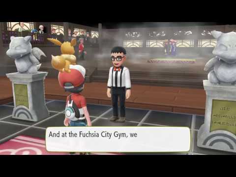 Enter Fuchsia City Gym Pokemon Lets Go Nintendo Switch 2