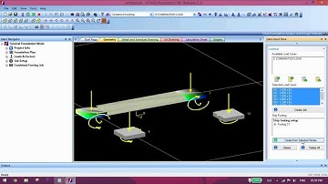 combined footing in staad foundation