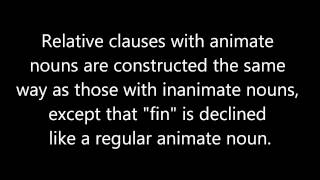 Dothraki Tutorial Lesson 28 - Relative Clauses with Animate Nouns