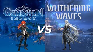 Genshin vs Wuthering Waves  1.0 Drip Tier List