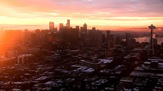 Tuesday morning sunrise in Seattle
