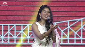 Sai Pallavi Full Speech @ Padi Padi Leche Manasu Pre Release Event