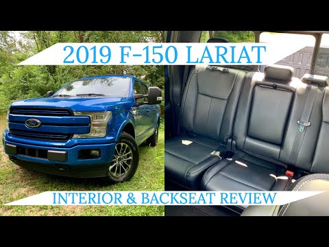 2019 Ford F 150 Lariat Interior Backseat Youtube