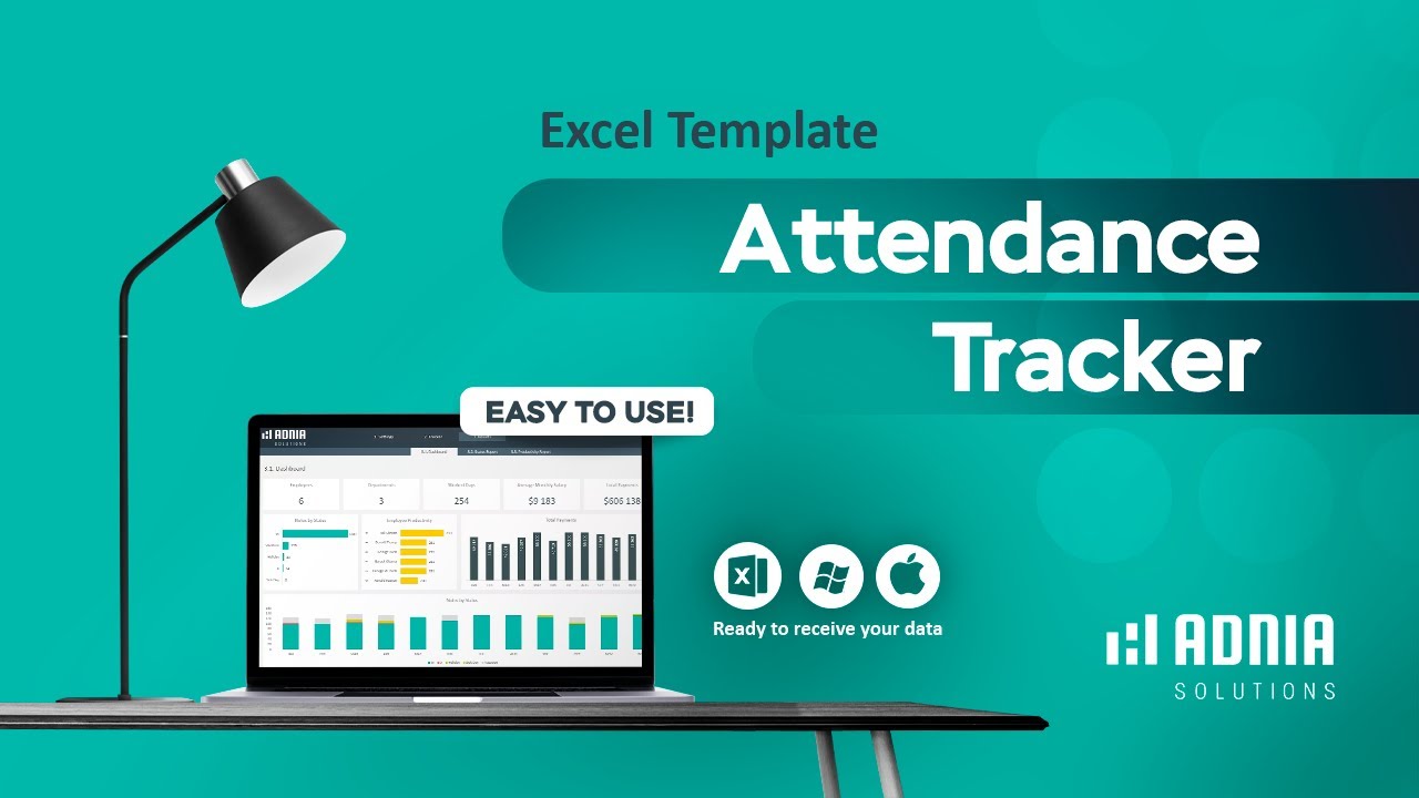 Attendance Tracker Excel Template - Walkthrough - YouTube