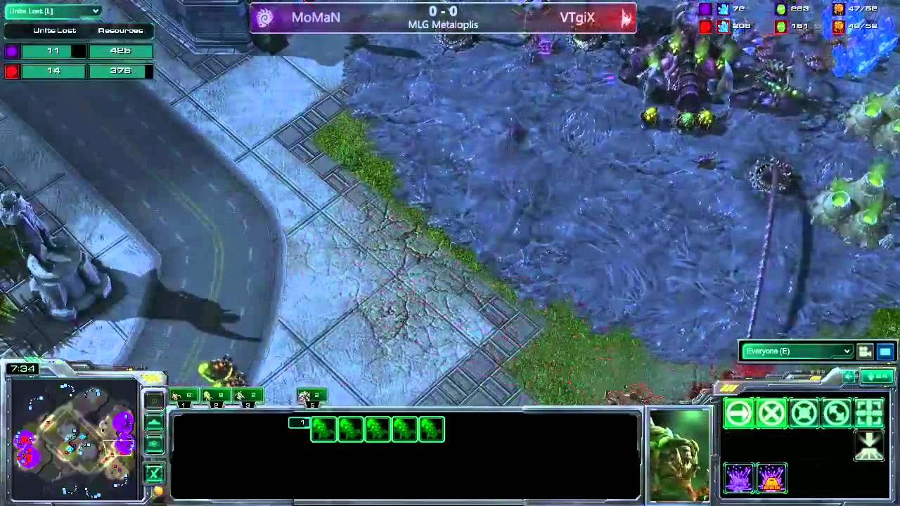 MoMaN(Z) v VTgiX(Z) - G1 - MLG Metalopolis - US.Go4SC2 April Finals