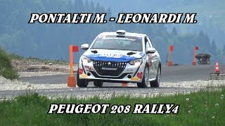 Mirko Pontalti - Michele Leonardi Peugeot 208 Rally4 Rally San Martino 2024
