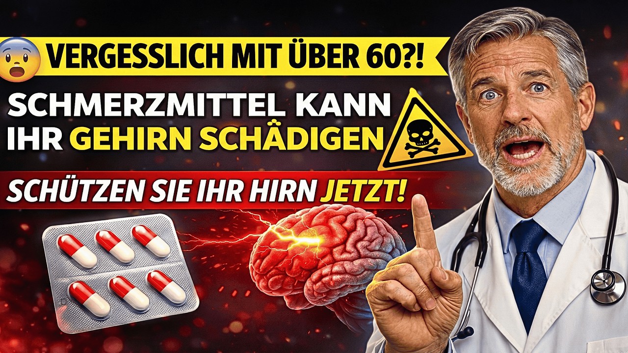 Über 60? Dieses beliebte Schmerzmittel schadet Ihrem Gedächtnis – Was Sie wissen müssen
