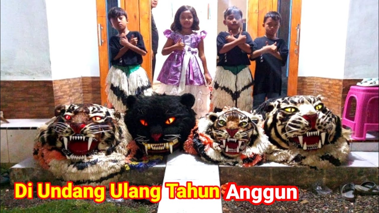 Can macanan singo Raung cilik Di undang acara ulang tahun anggun