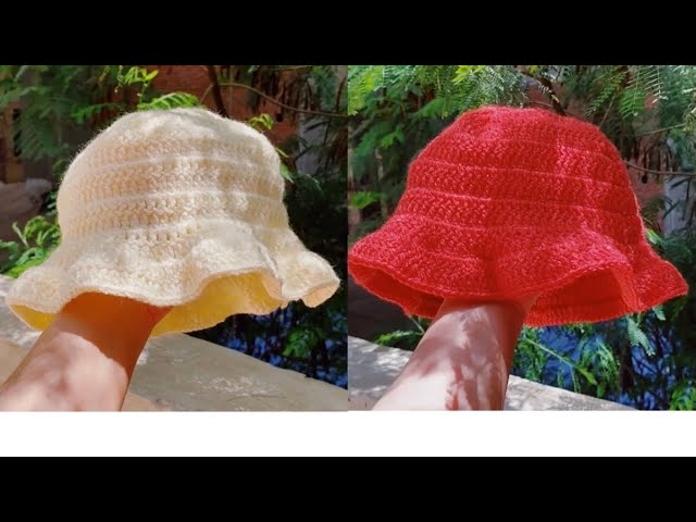 How to crochet Daisy Square | Hippie Bucket Hat part 1