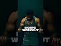 Biceps Workout #gym #motivation
