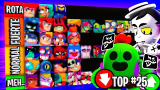 😍 ¡QUEDENSE SIEMPRE! - TIER LIST DE LA PEOR A LA MEJOR *MUTACIÓN* DE BRAWL STARS 🧟‍♂️