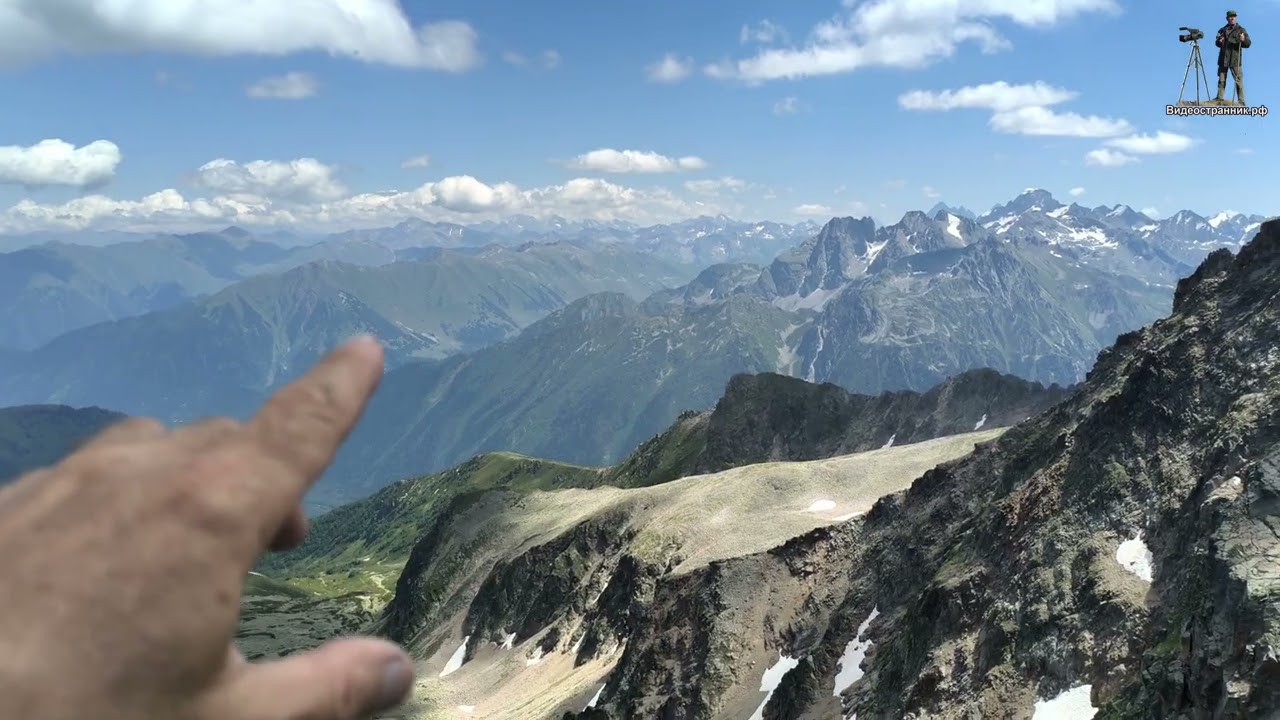 Хребет Габулу Архыз республика Карачаево-Черкесия