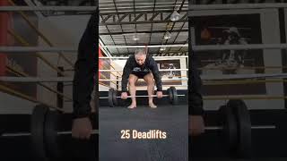 Muay Thai Circuit for strength and conditioning in Thai Boxing