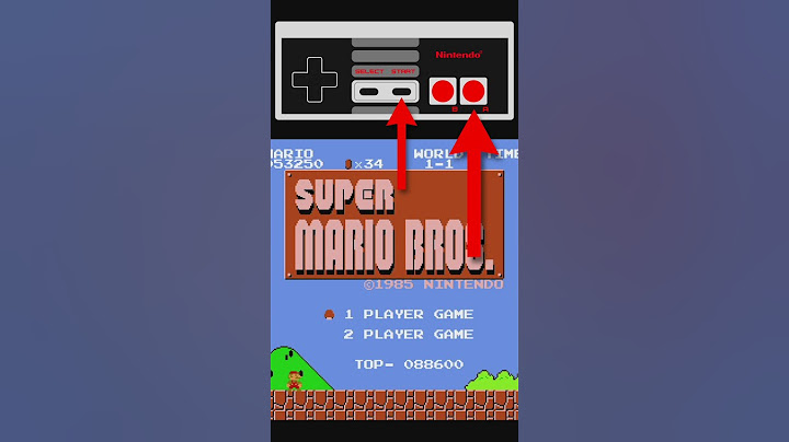 Hidden Cheat Code in Super Mario Bros! 😮