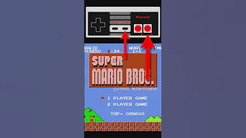 Hidden Cheat Code In Super Mario Bros 