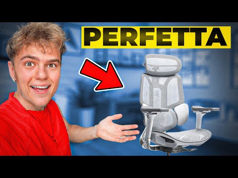 La sedia PERFETTA per tutti i Gamer! Non ne farai più a meno