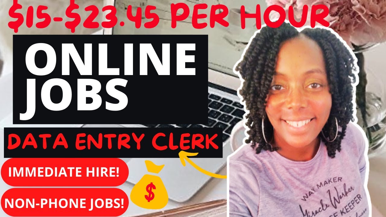 They Hire Immediately!!! 1523.45 Per Hour!! Data Entry Jobs Work