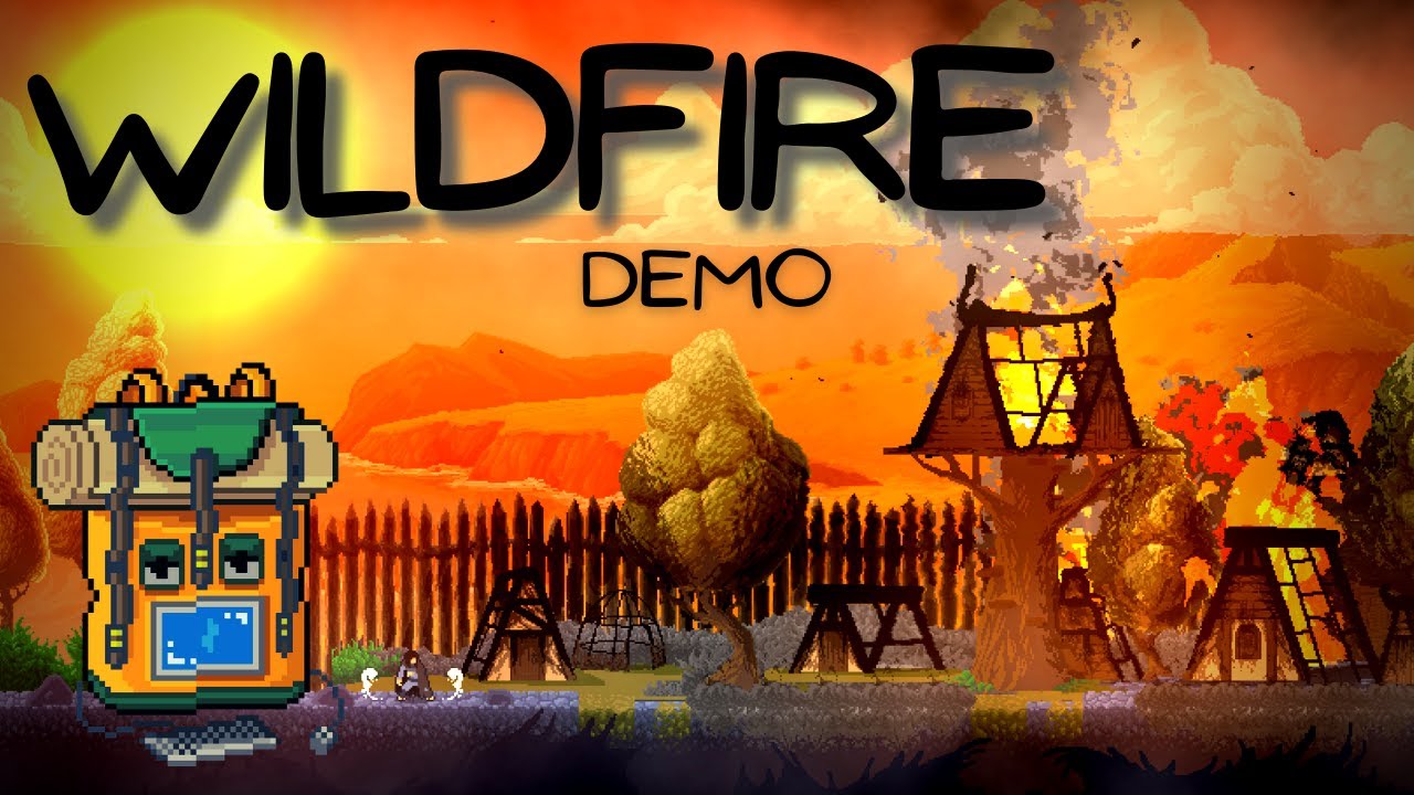A Witch's Revenge - WILDFIRE - PC Demo Gameplay Preview & Review {Pixel Art Games}