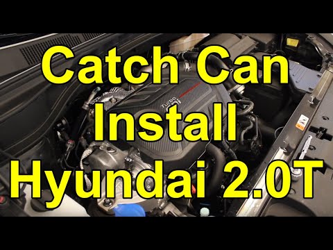 [HOW TO] Install a Catch Can on a Hyundai Santa Fe Sport 2.0T