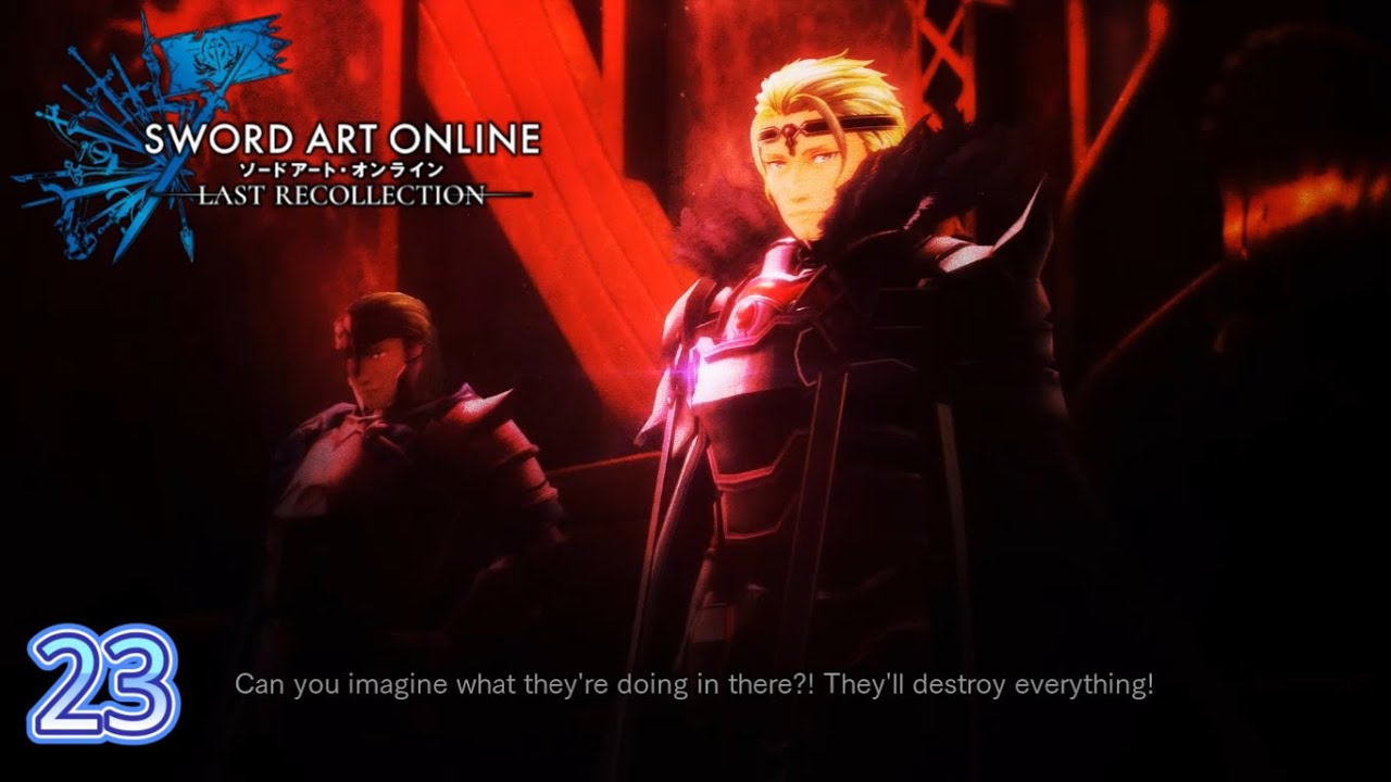 SAO Last Recollection PC Walkthrough | Part 23 – Arrival of Dark God Vecta