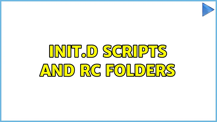 Ubuntu: init.d scripts and rc folders