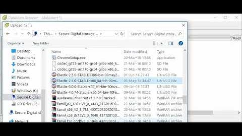 Upload ISO Files To VMware ESXi
