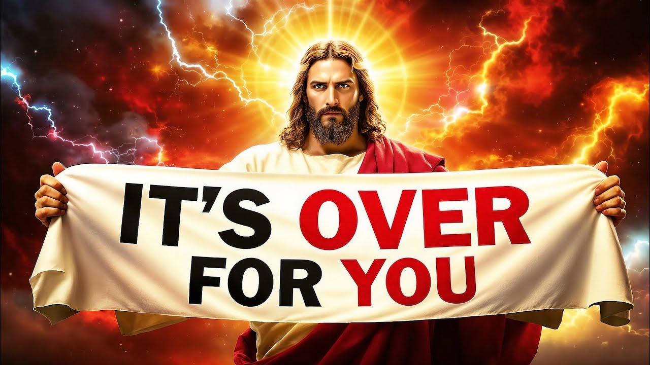 🔴GOD SAYS: IT'S OVER FOR YOU OPEN THIS RIGHT NOW | Gods Message Now | God Helps
