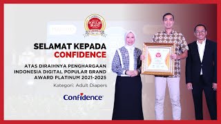 Confidence Wins Indonesia Digital Popular Brand Platinum Award 2021-2025 screenshot 5