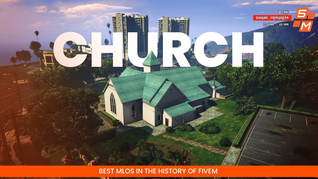 Church - FiveM MLO (Building) - 5M Market