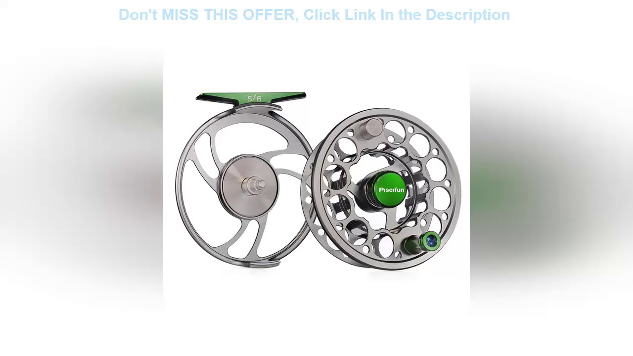 Piscifun Gunmetal Sword Fly Fishing Reel Spare Spools with CNC-machined Aluminium Alloy Material  3