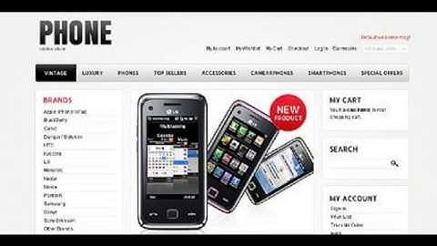 Preview Mobile Phones TMT Magento