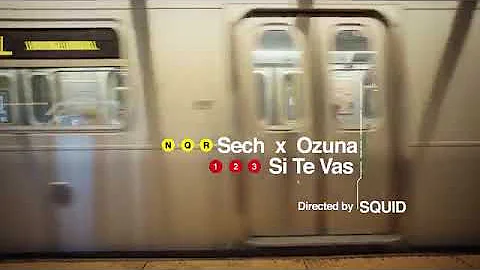 Sech, Ozuna si  te vas (video oficial)