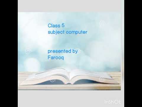 Class 5 Computer Ch # 2 Topic #  Comp. in School & Hospital | Ms. Sumera Farooq