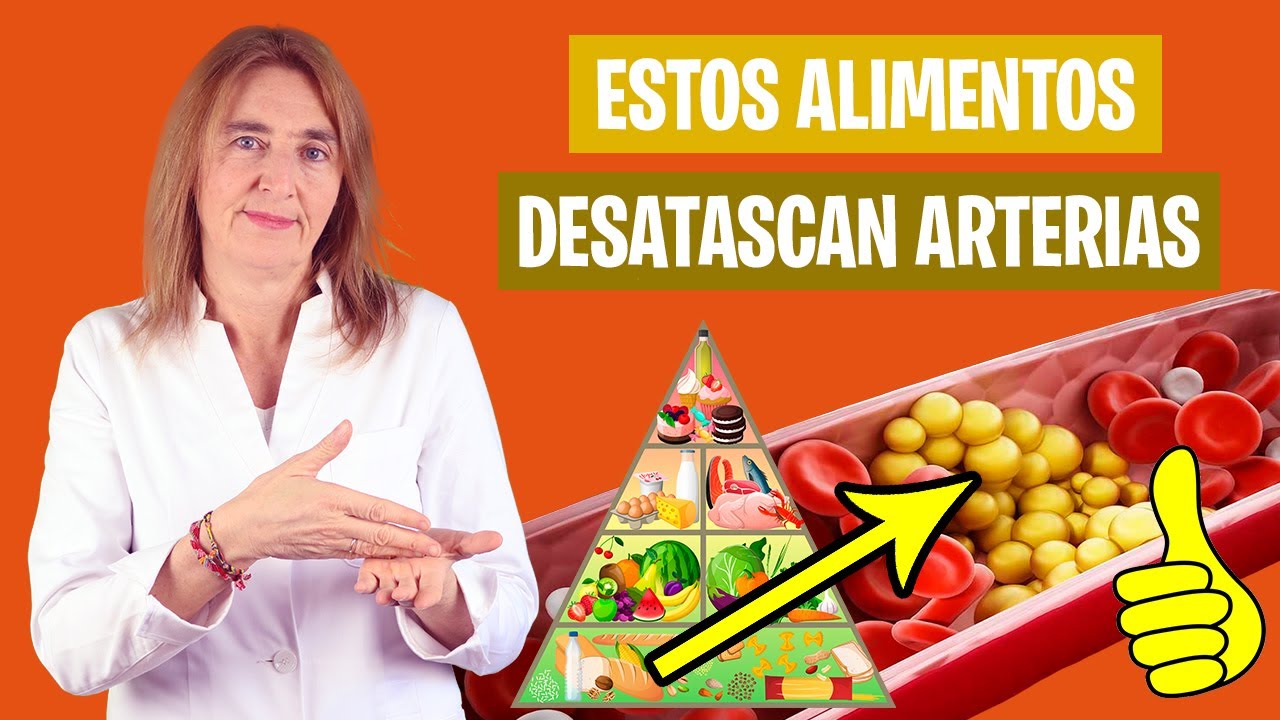 Estos ALIMENTOS LIMPIARÁN tus ARTERIAS | La mejor dieta cardiosaludable | Nutrición y Salud