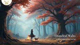 Flameleaf Waltz 🍂 – Enchanted Lo-Fi Firelight | Whispergrove