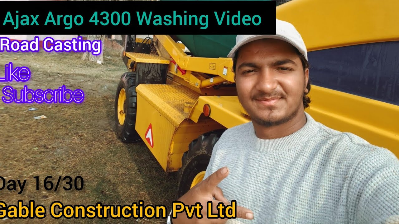 Ajax Argo 4300 👀 Washing Video 😍