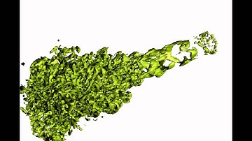 LES Numerical Simulation of Supersonic Jet