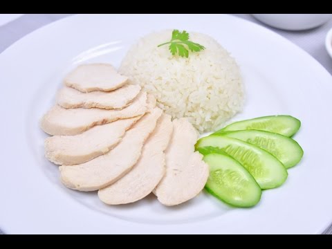 Hainanese Chicken Rice (Thai Food) – Khao Man Gai ข้าวมันไก่