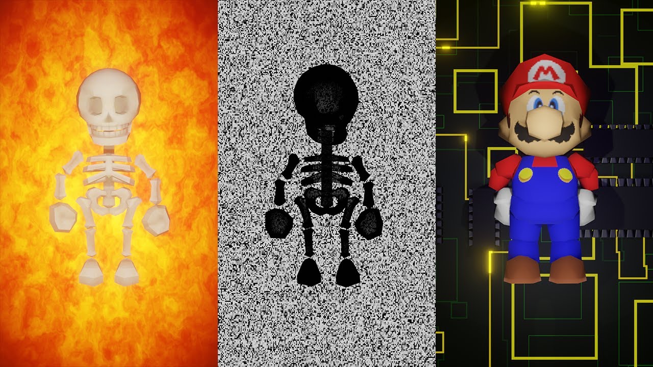 Meshuggah's Destroy Erase Improve But with Mario 64 Soundfont