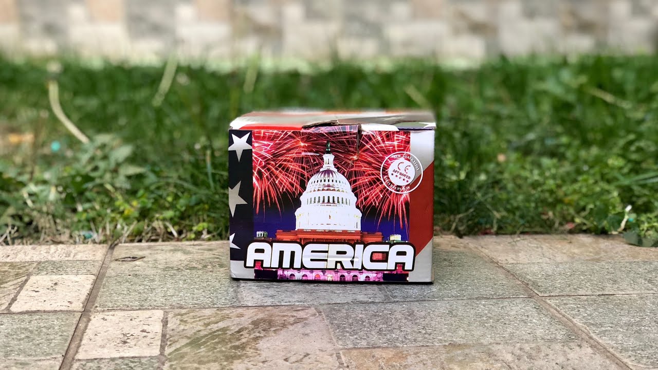 America firework box, Mirnovec - YouTube