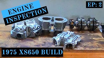 1975 XS650 Build Ep 2, Engine Inspection
