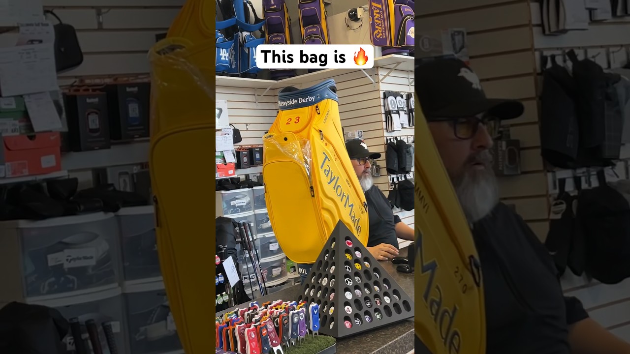 The all yellow bag is awesome! 
