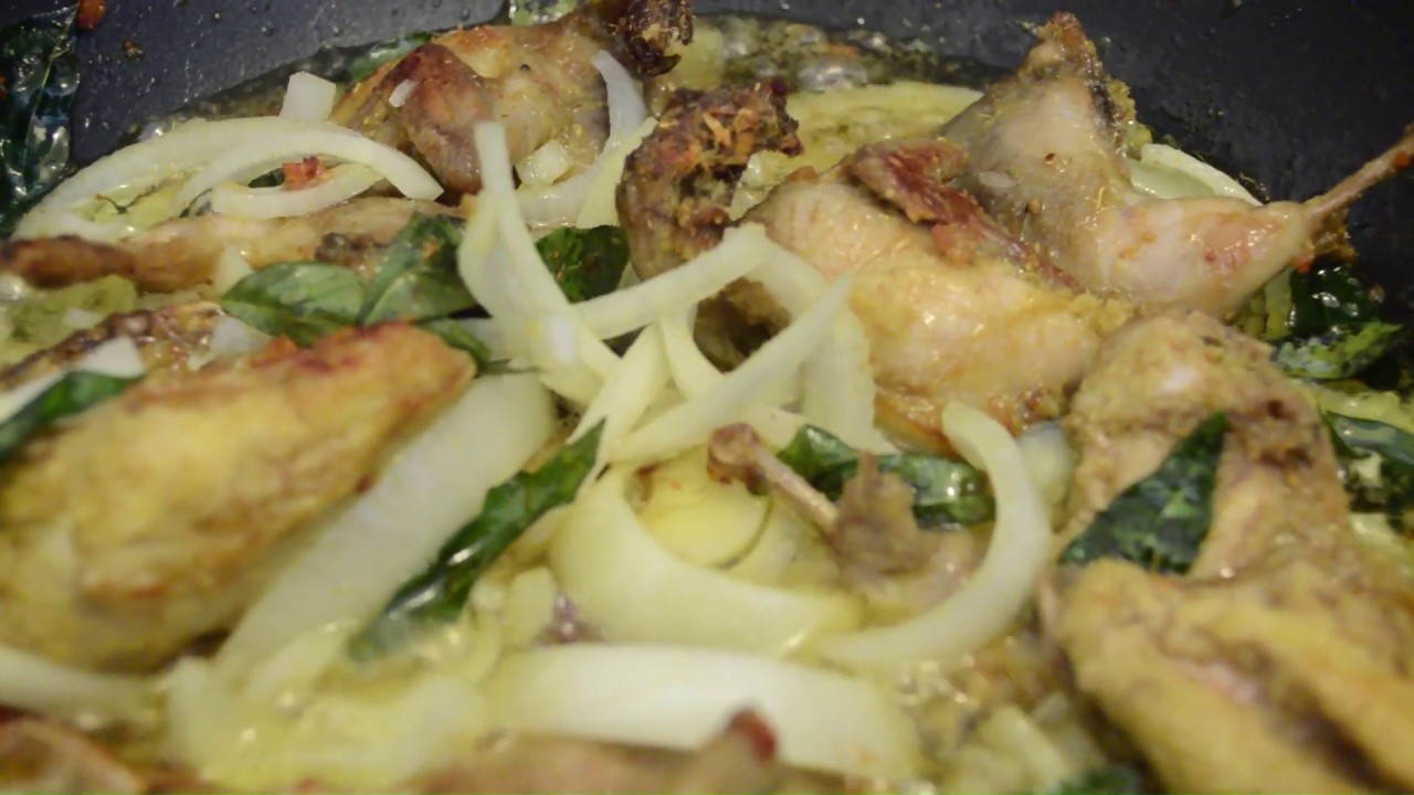 Burung Puyuh Goreng Berempah : Tasty Fried Quail 