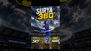 Suryakumar Yadav 360 Degree Batting Technique#cricket