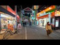 4K・ Tokyo night walk from Itabashi to Oyama station・4K HDR