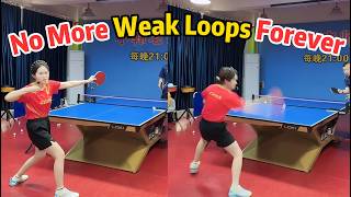 Say Goodbye to Weak Loops Forever | Late Acceleration Secret for Powerful Forehand Loops