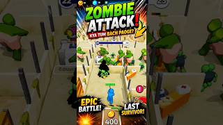 The zombie attack fight e🎮🧟♂️ #trending #games #youtubeshorts #shorts