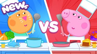 Peppa Pig Tales 2026 🔥 Peppa VS Candy: EPIC Cooking Challenge🧑‍🍳 BRAND NEW Peppa Pig Episodes screenshot 2