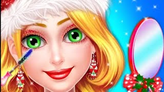 Christmas girl makeover fun🌲🎄 ⛄- Christmas makeup game screenshot 2